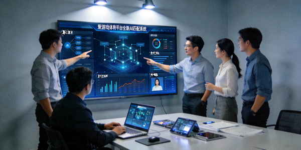 技术团队演示爱游戏体育平台全新AI匹配系统