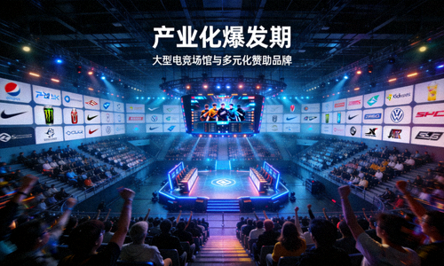 产业化爆发期 - 大型电竞场馆与多元化赞助品牌